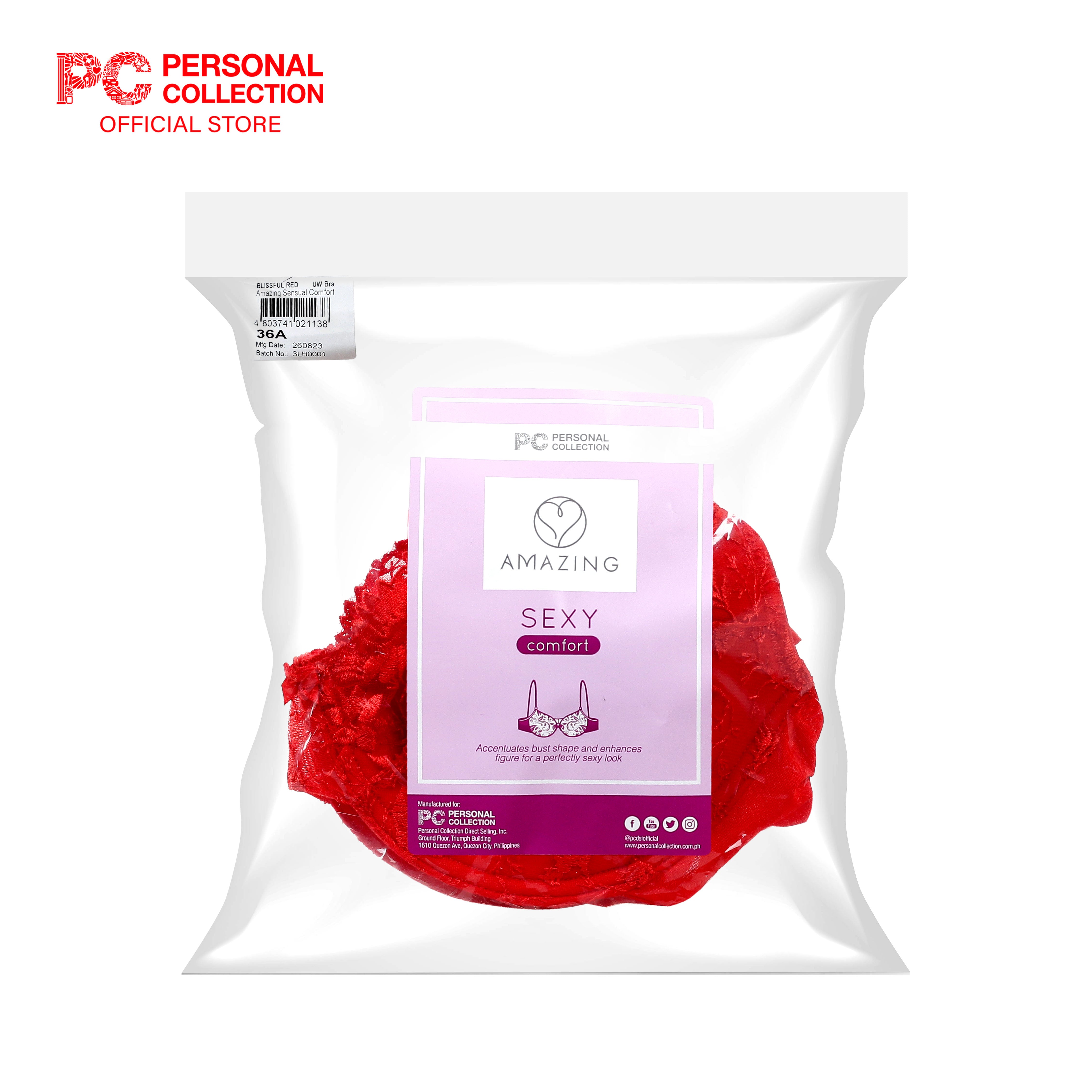 Amazing Sensual Comfort Bra Blissful Red PC Starter amazing-sensual-comfort-bra-blissful-red-pc-starter