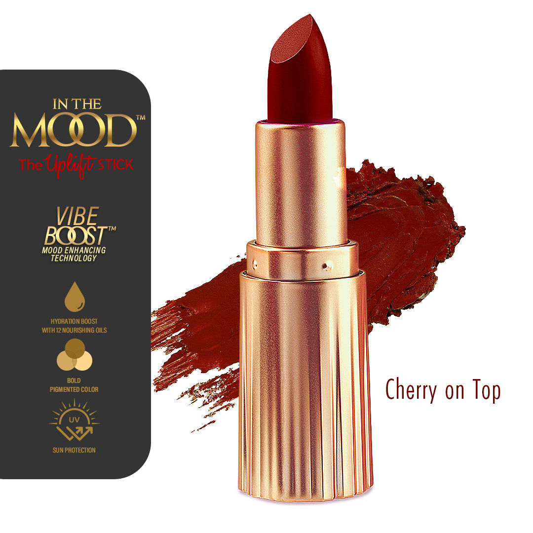 In the Mood Matte Cosmetic Lipstick with VibeBoost Formula