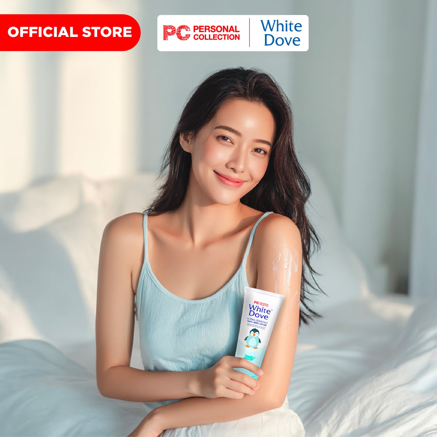WHITE DOVE ULTRA SENSITIVE FACE + BODY LOTION 200ML