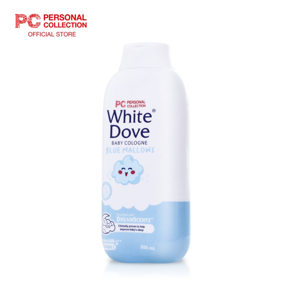 WHITE DOVE BABY COLOGNE BLUE MALLOWS 200ML