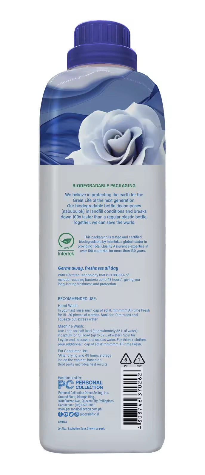 sof & mmmmm All-time Fresh Concentrated Fabric Conditioner 1000 mL