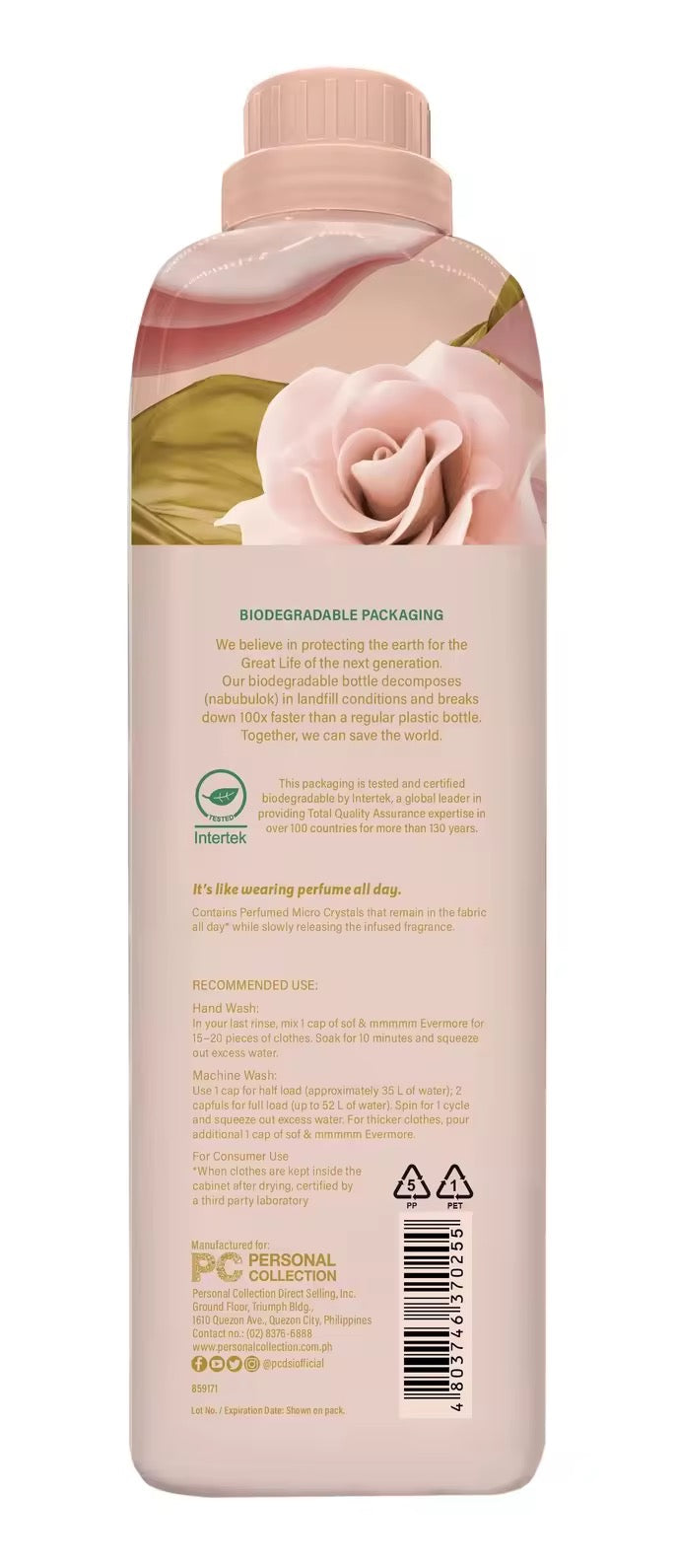 sof & mmmmm Evermore Concentrated Fabric Conditioner 1000 mL