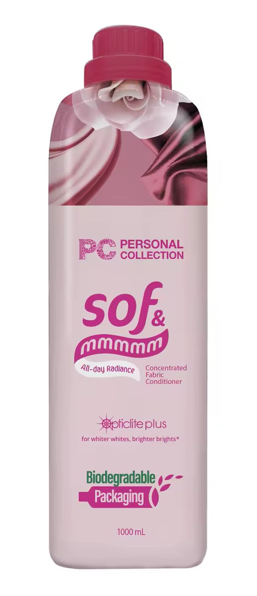 sof & mmmmm All-day Radiance Concentrated Fabric Conditioner 1000 mL