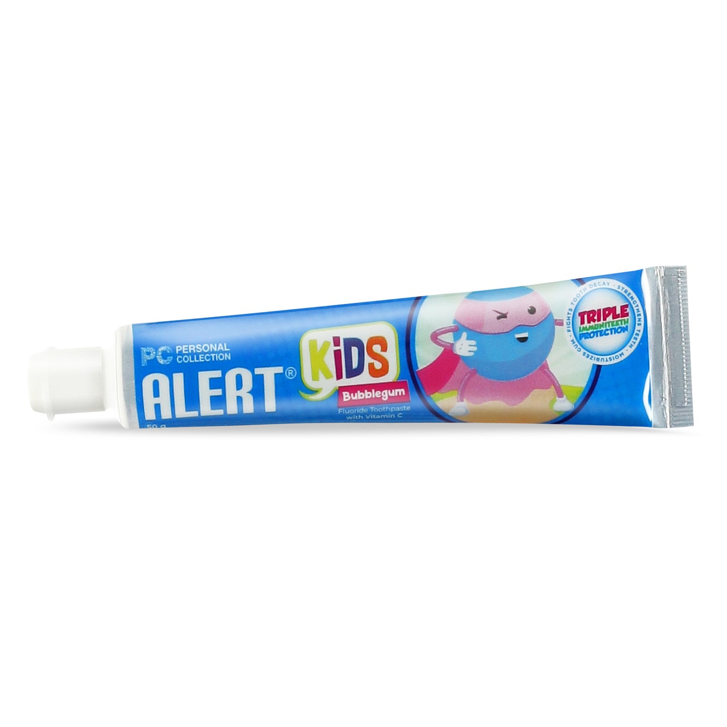 Alert Kids Bubblegum with Vitamin C Fluoride Toothpaste 50 g