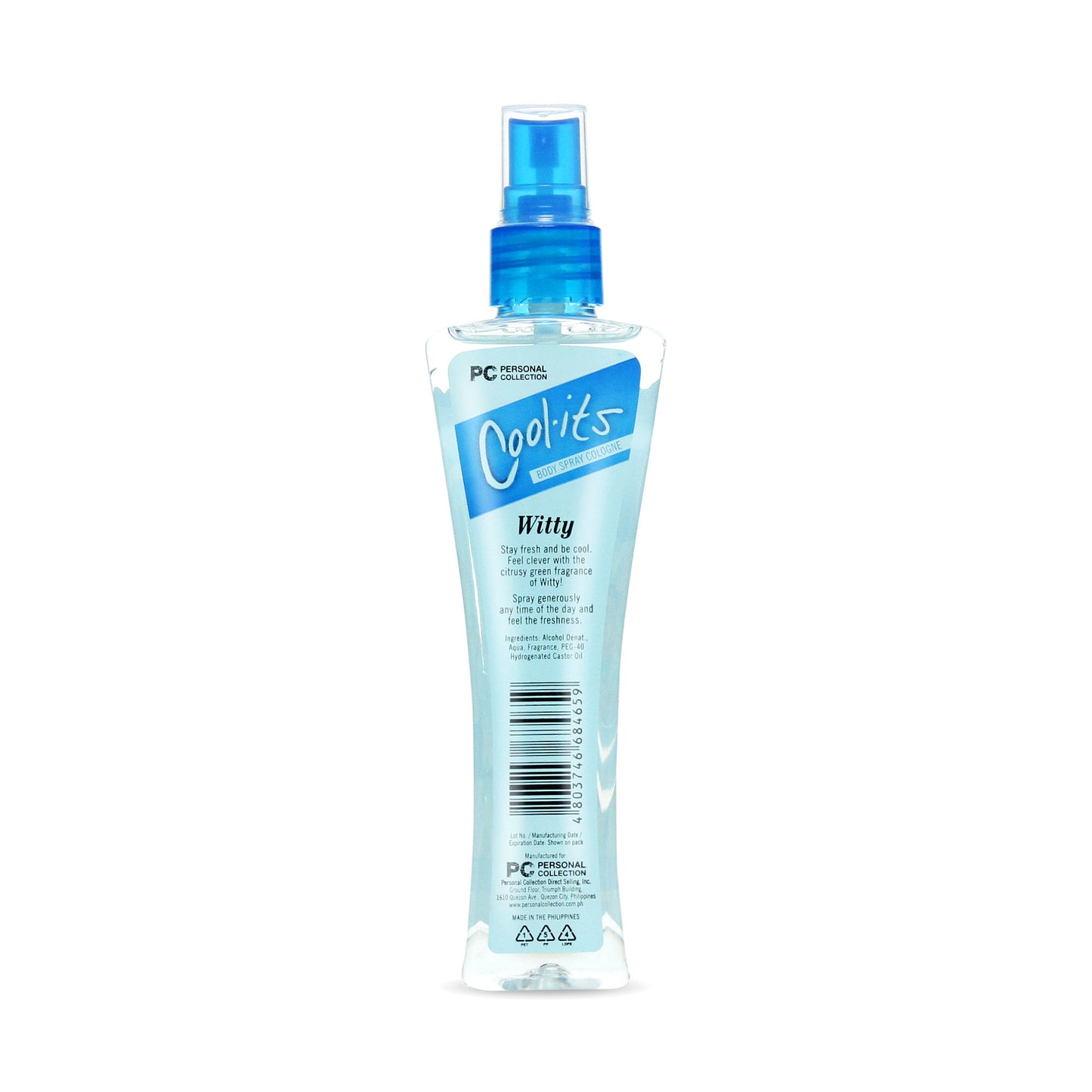 Cool-Its Witty Body Spray Cologne 100ml