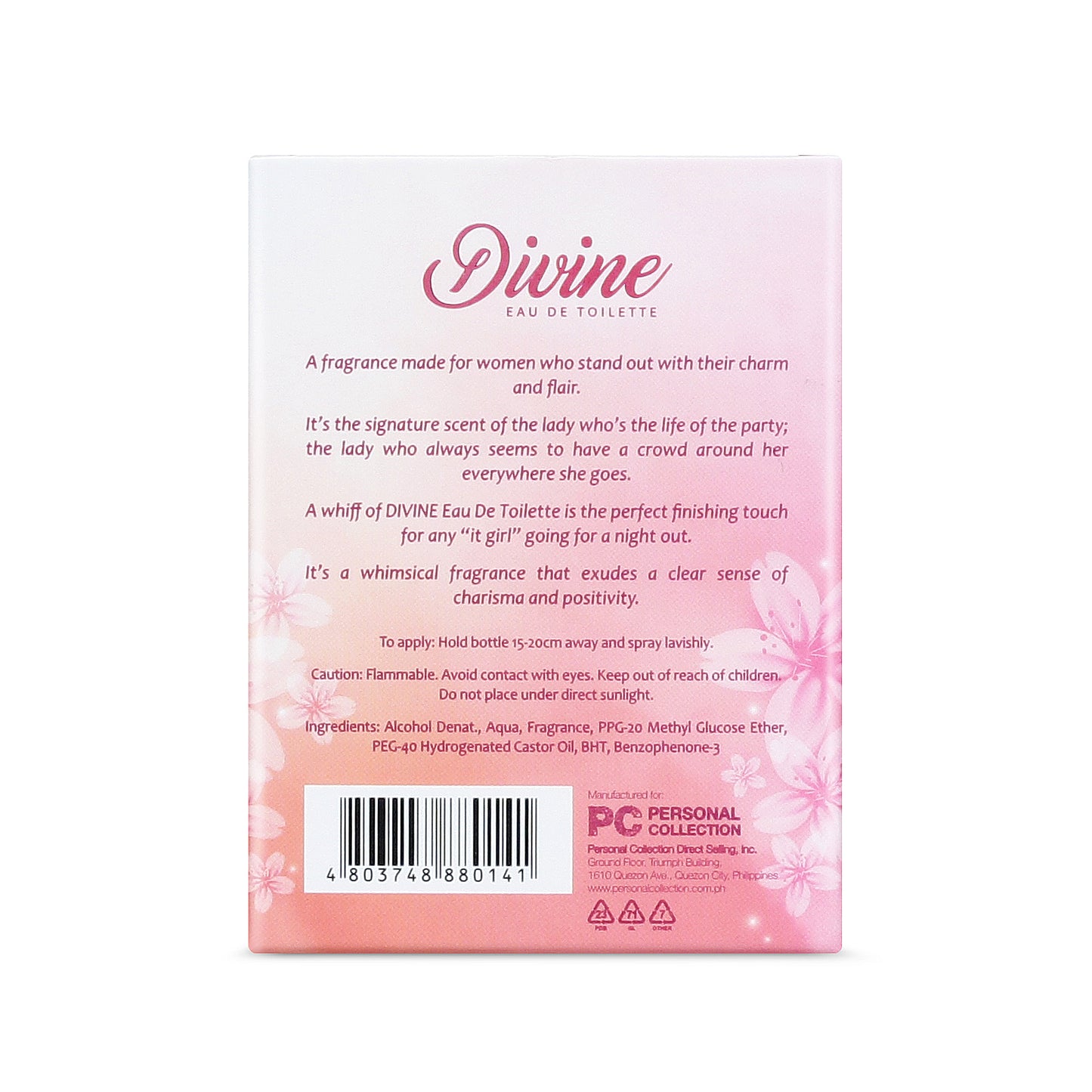 Divine Eau de Toilette 50ml
