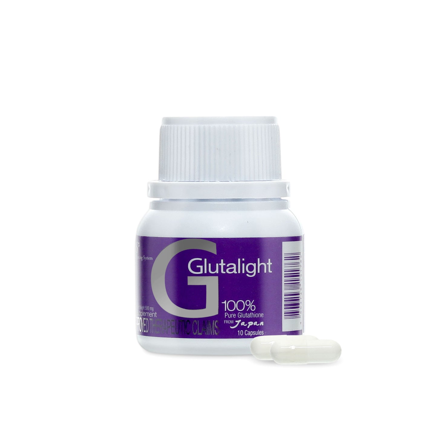 HBS Glutalight 500mg capsule / 10caps per bottle