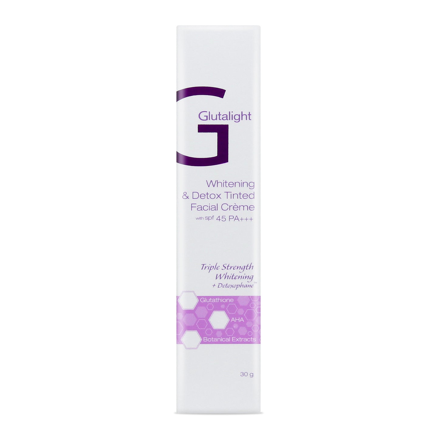 Glutalight Whitening & Detox Tinted Facial Créme 30 g