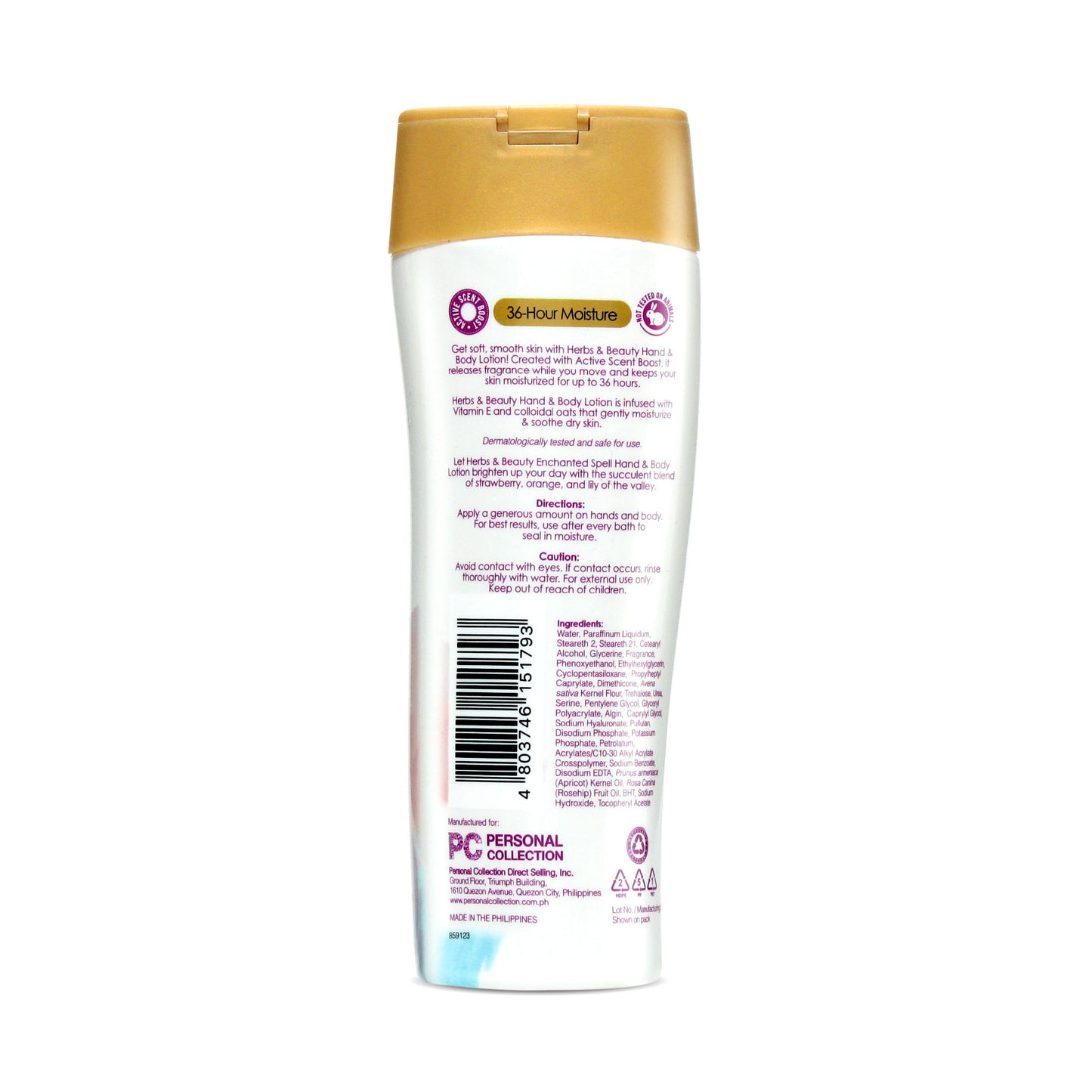 Herbs & Beauty Hand and Body Lotion Enchanted Spell 220 mL
