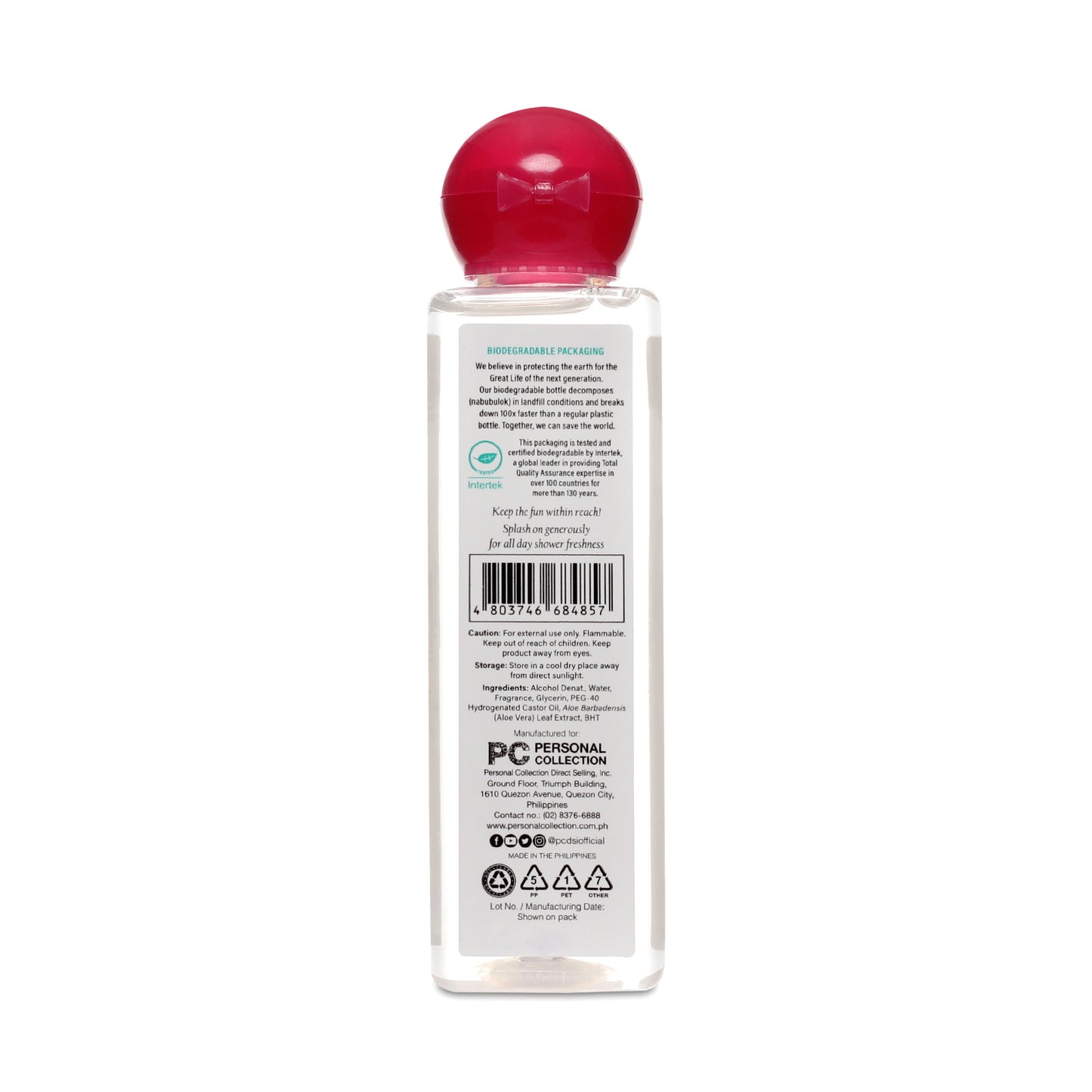 Love & Kisses Splash Cologne Floral Bloom 100 mL