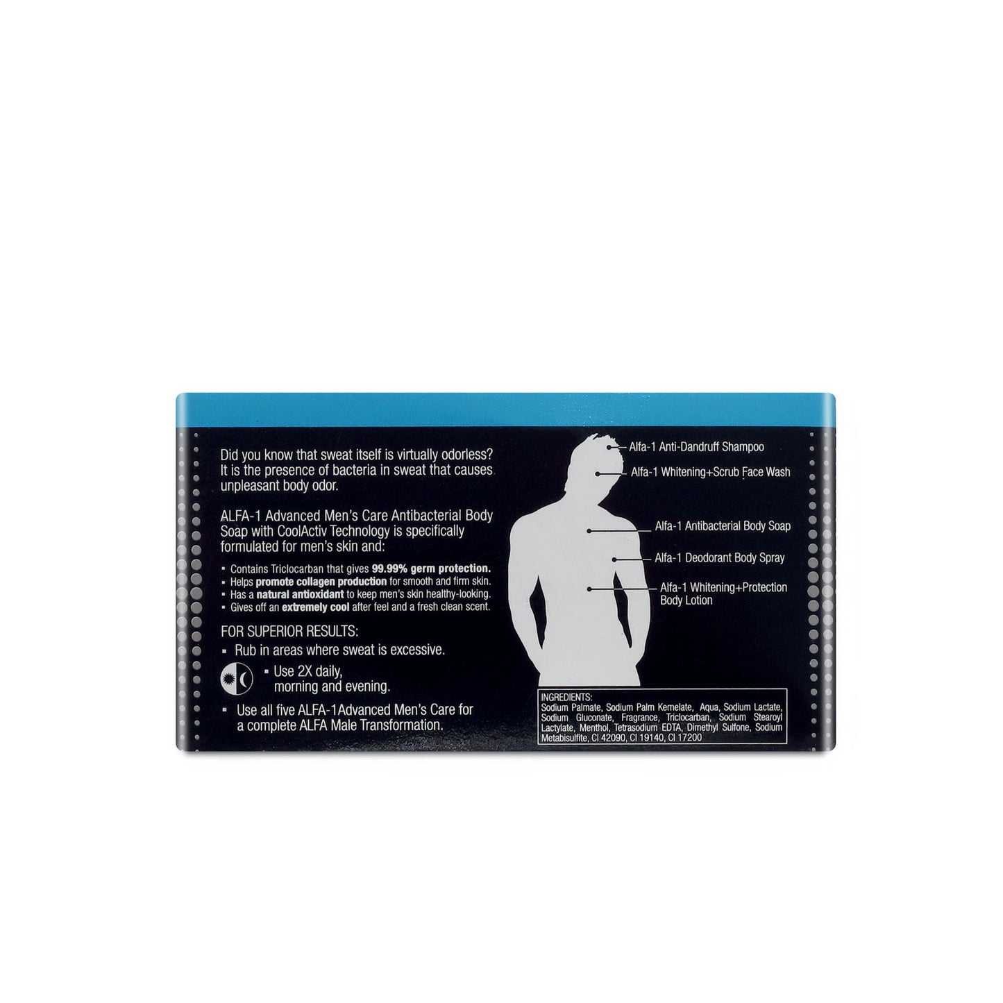 Alfa-1 Anti-bacterial Body Soap 110 g