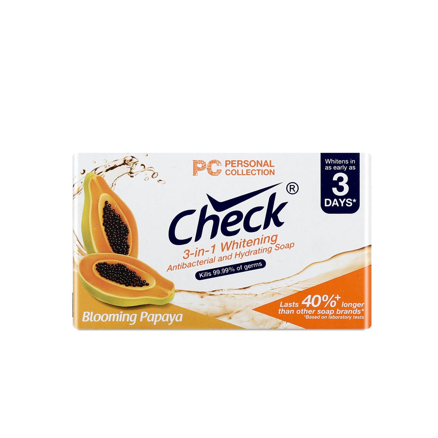 Check Antibacterial Blooming Papaya Soap - 130 g