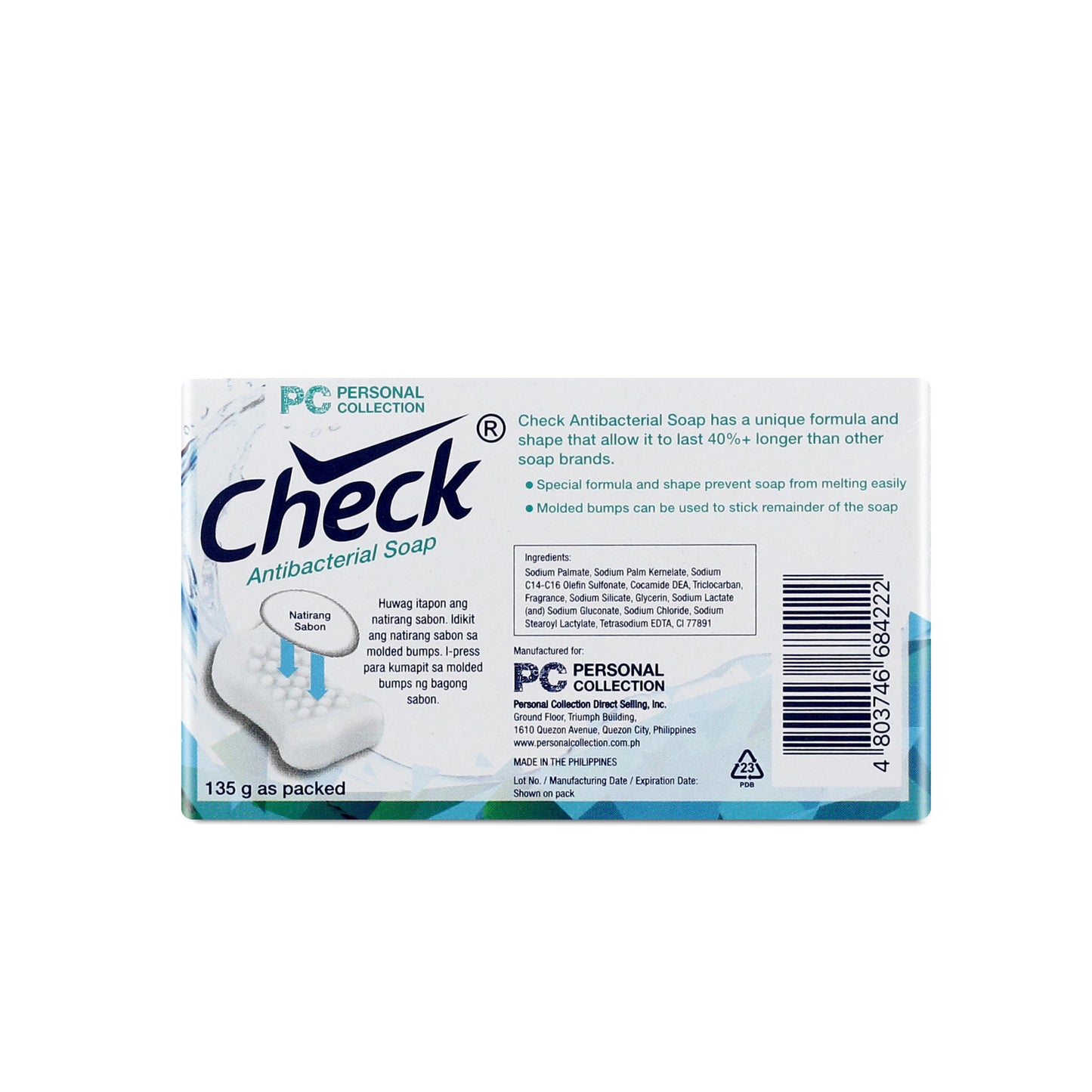 Check Antibacterial Soap - 130 g