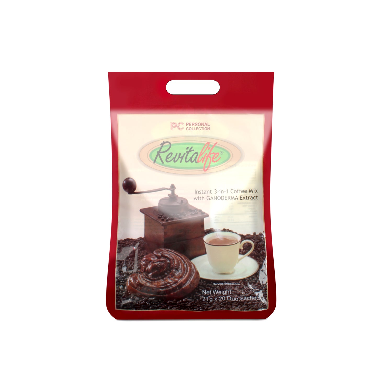 Revitalife Ganoderma 21g x 20 duo sachets/pouch