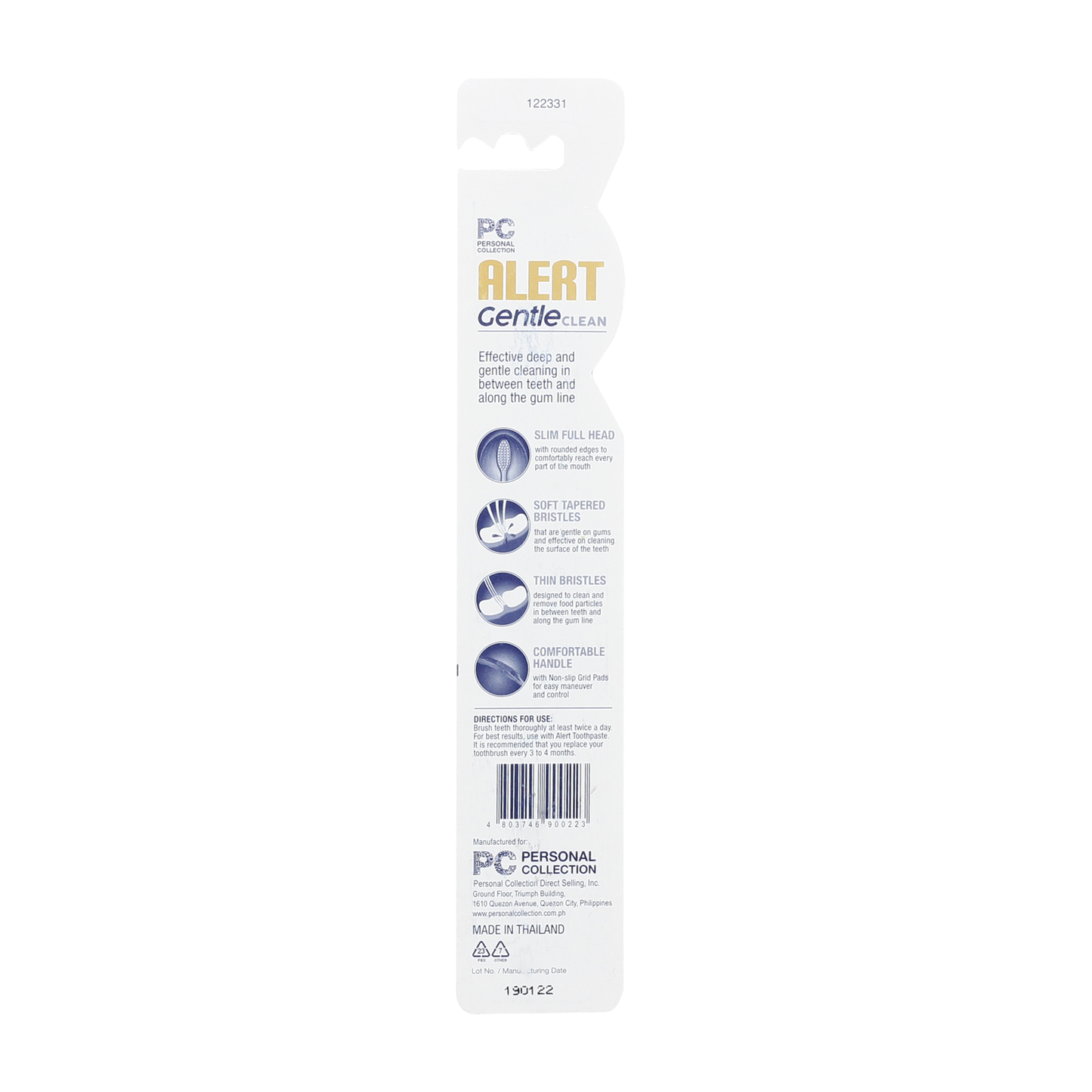 Alert Gentle Clean Toothbrush