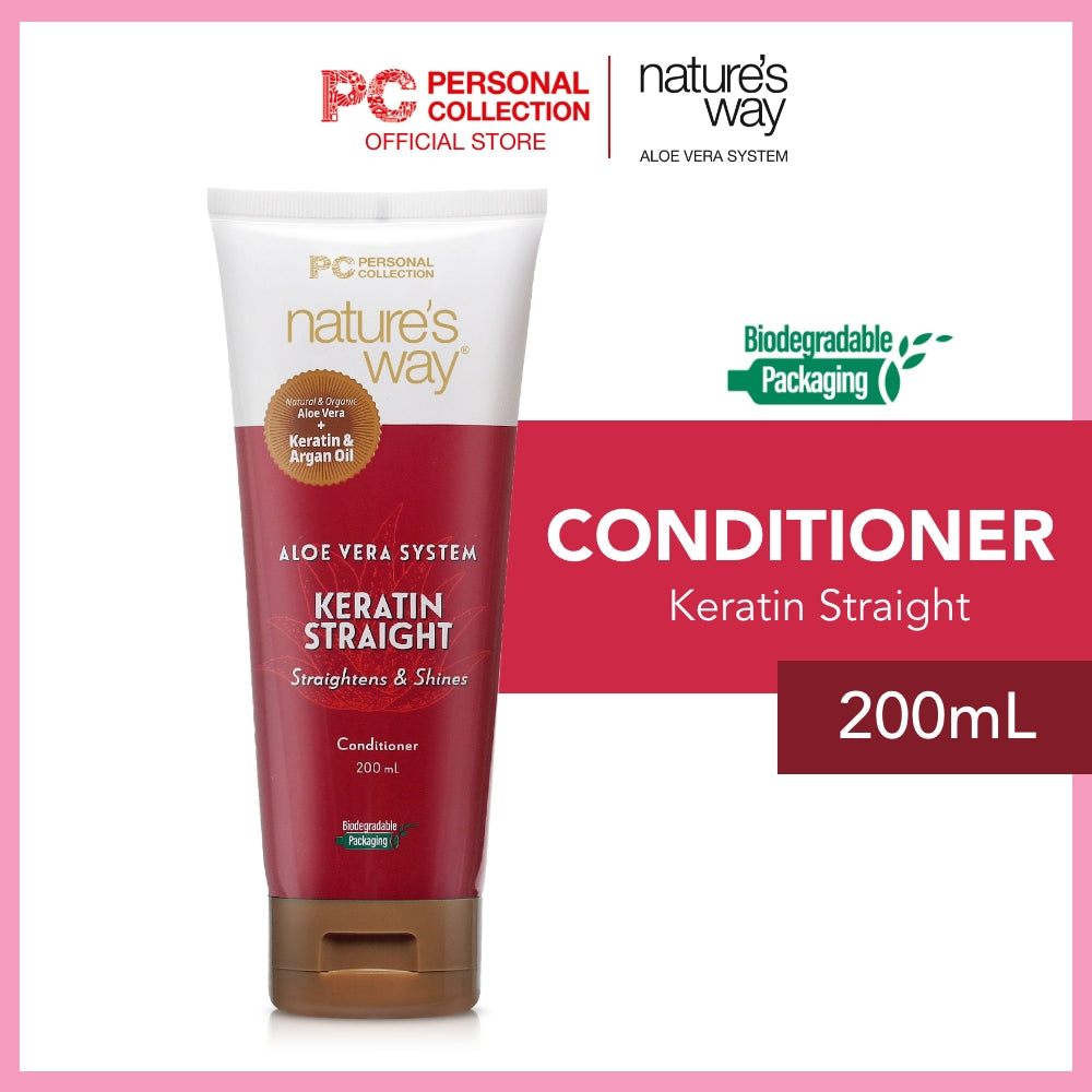 Nature’s Way Aloe Vera Conditioner Keratin Straight 200ml