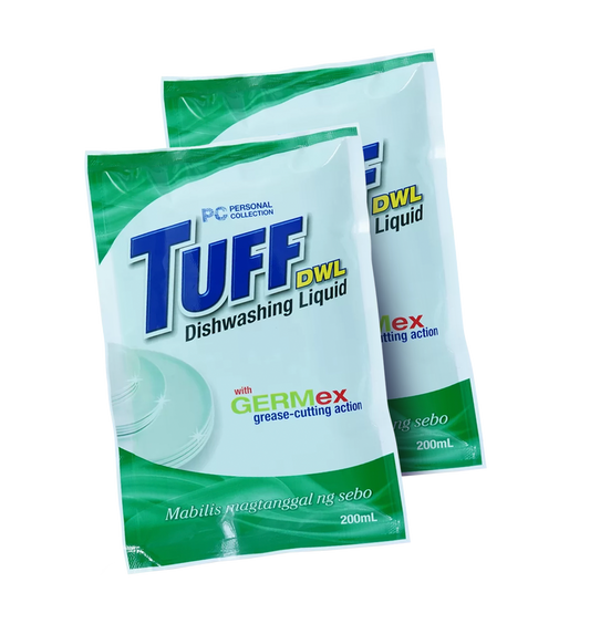 (FREE GIFT; NOT FOR SALE) 2pcs Tuff Dishwashing Liquid with Germex 200ml Pouch