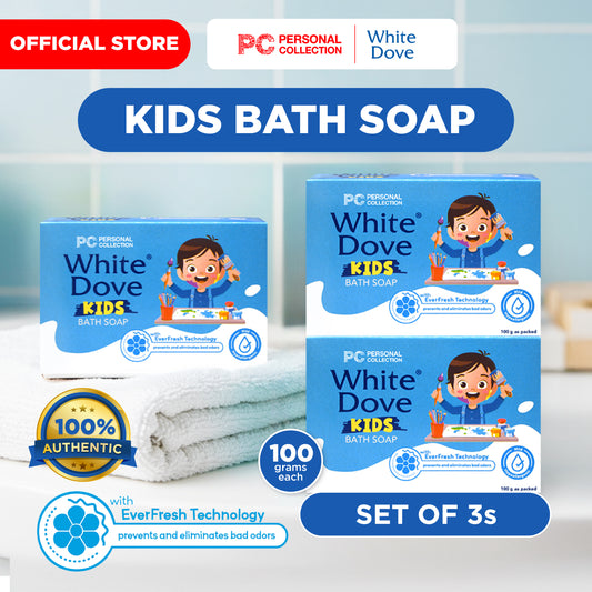 WHITE DOVE KIDS BATH SOAP 100G (Bundle of 3)