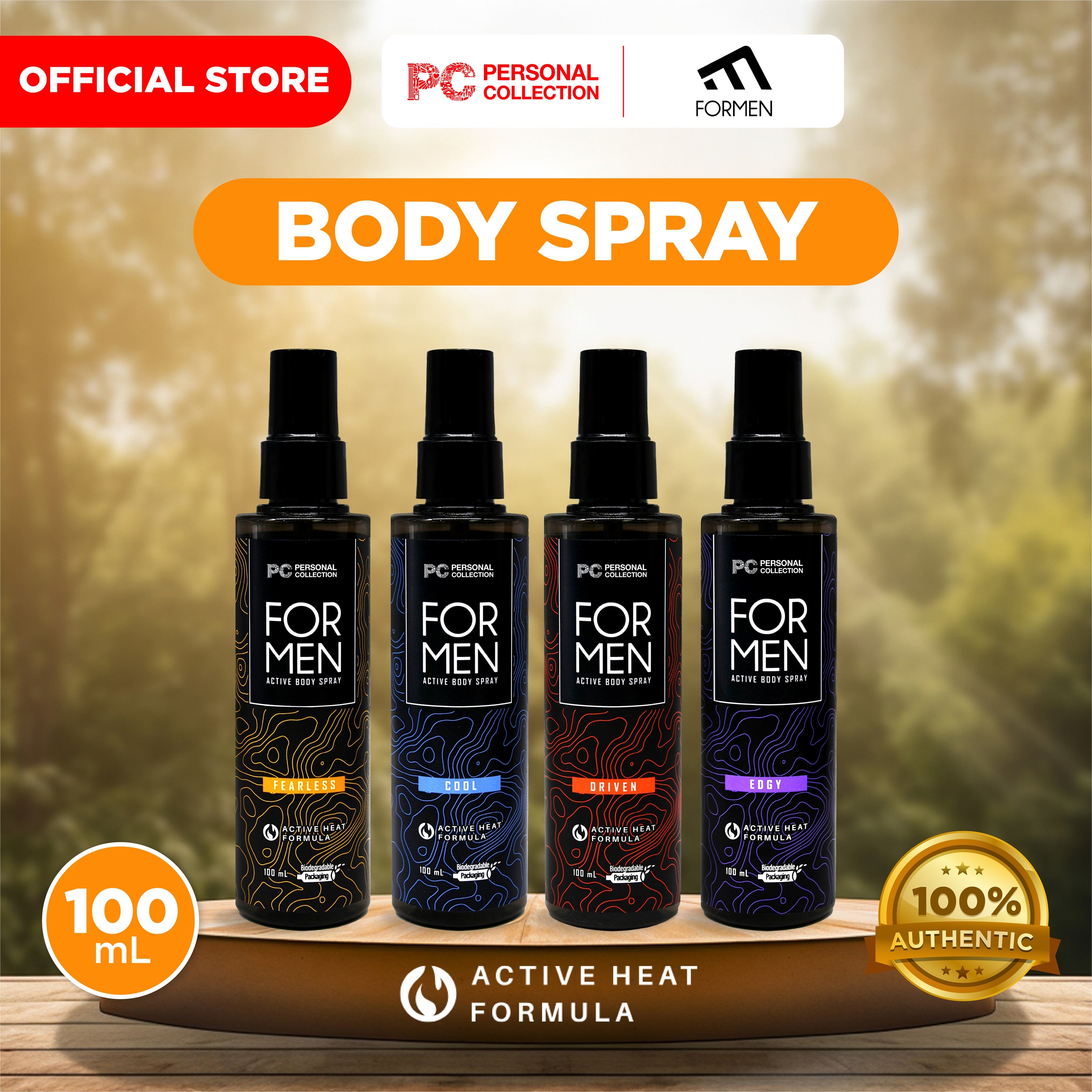 Formaactive Spray FORMEN ACTIVE BODY SPRAY (2025) – PC Starter