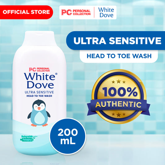 White Dove Ultra Sensitive Hit Baby Wash 200ml