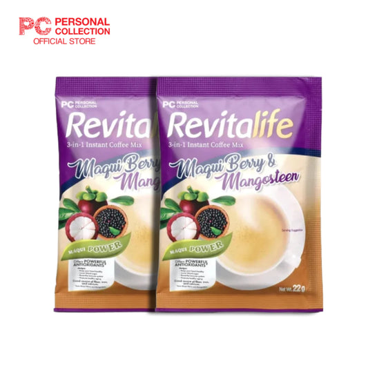 (FREE GIFT; NOT FOR SALE) Revitalife Maqui Berry & Mangosteen 3in1 Coffee 22g