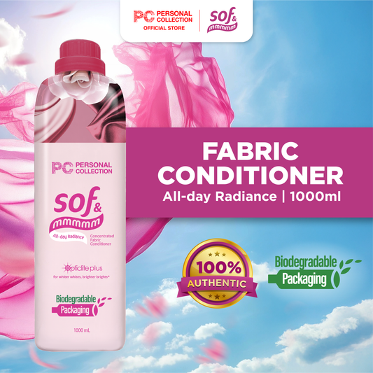 sof & mmmmm All-day Radiance Concentrated Fabric Conditioner 1000 mL