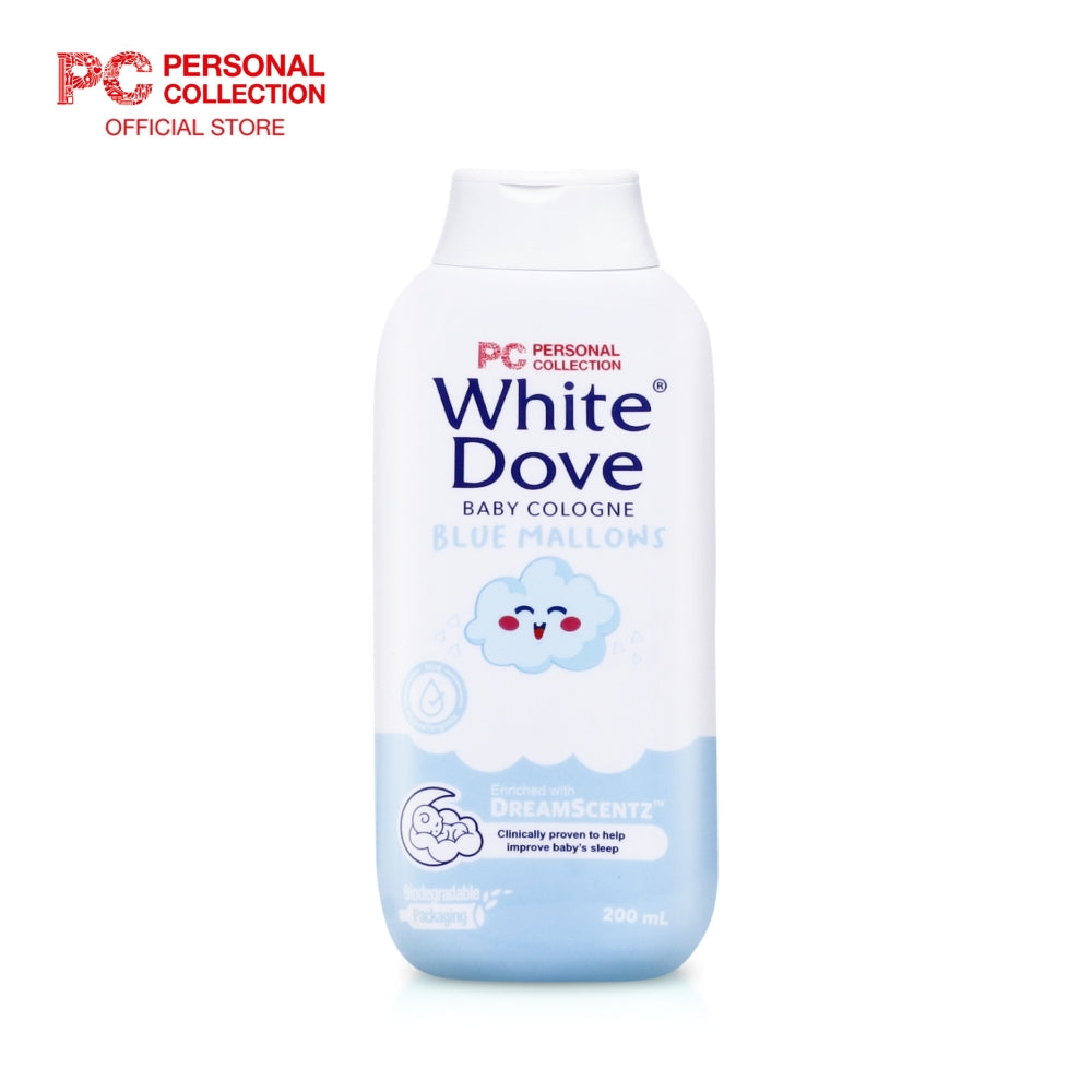 WHITE DOVE BABY COLOGNE BLUE MALLOWS 200ML