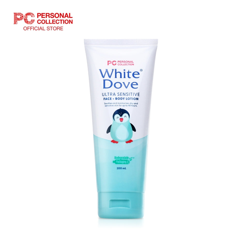 WHITE DOVE ULTRA SENSITIVE FACE + BODY LOTION 200ML