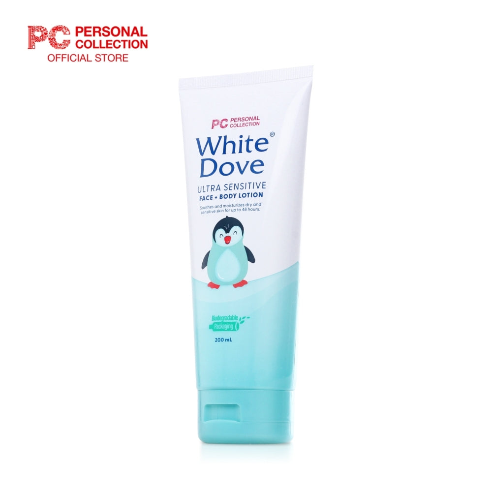 WHITE DOVE ULTRA SENSITIVE FACE + BODY LOTION 200ML