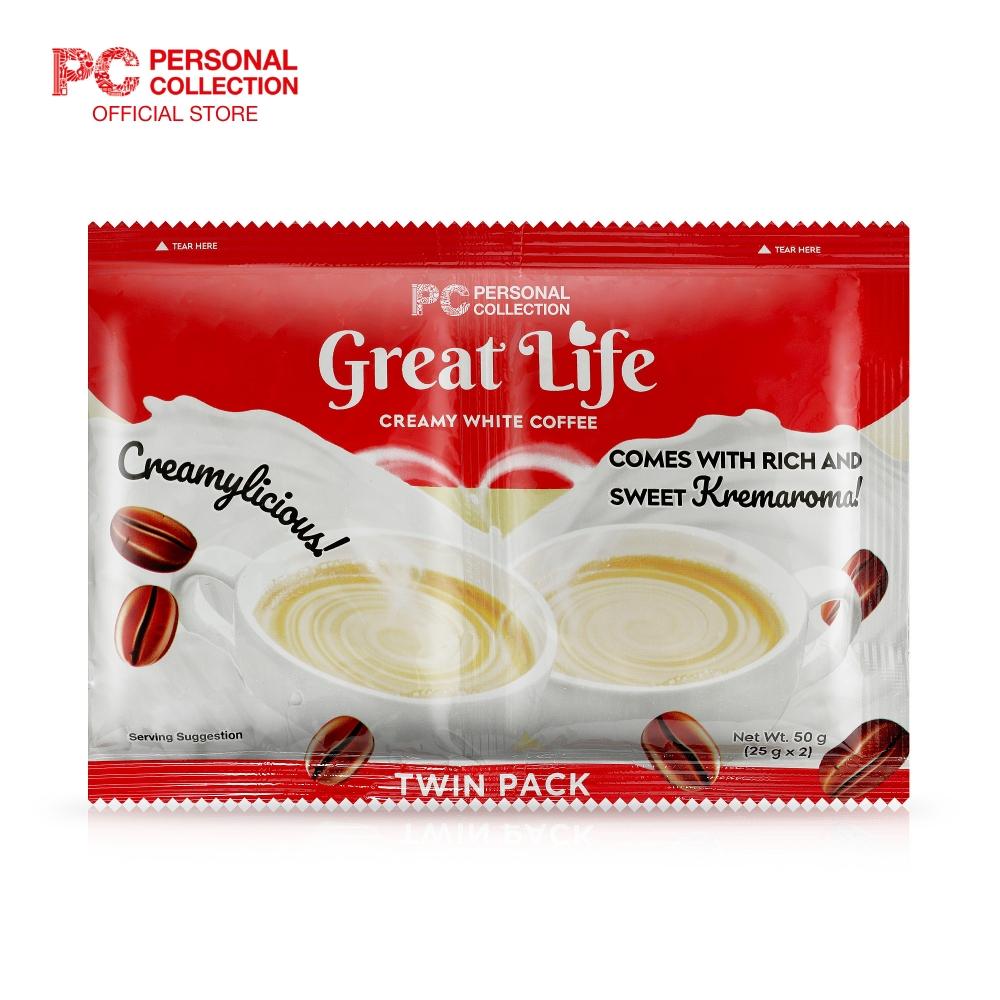 Great Life Instant Coffee Creamy White (Twin Pack)