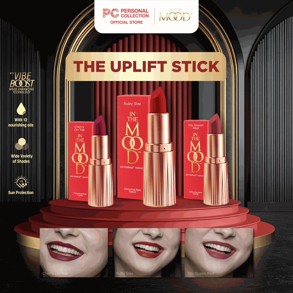 In the Mood Matte Cosmetic Lipstick with VibeBoost Formula