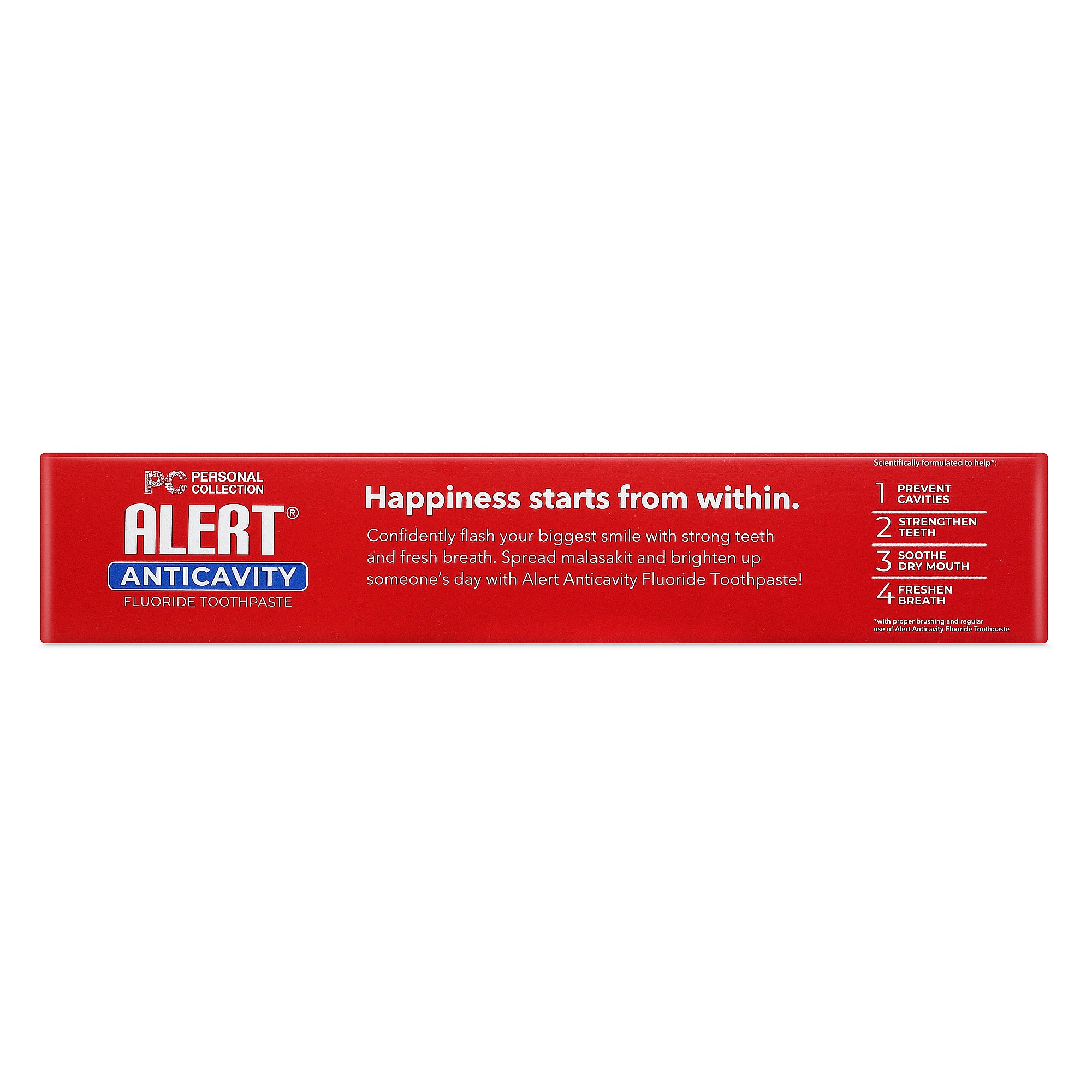 Alert Anticavity Flouride 214 g Toothpaste – PC Starter
