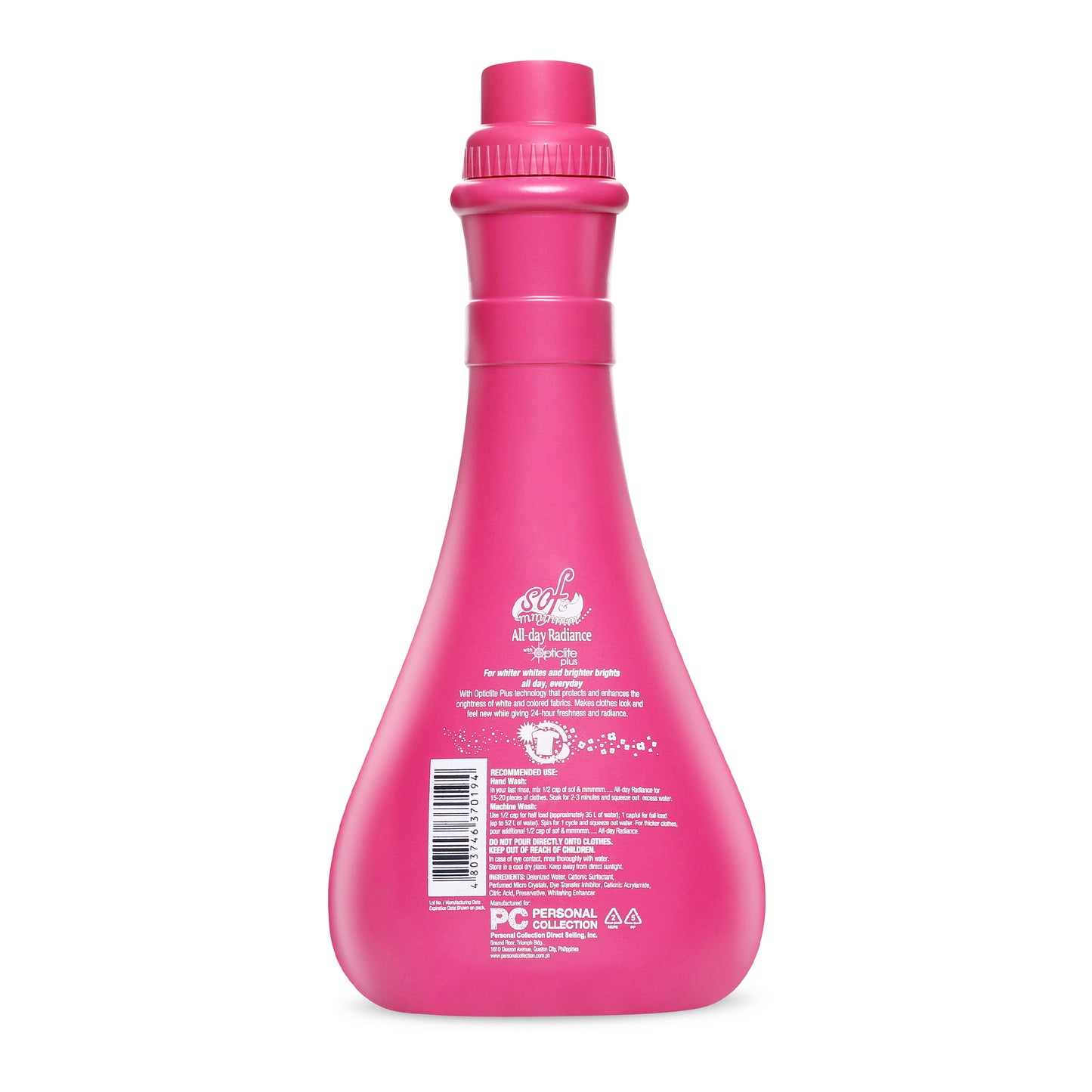 sof & mmmmm All-day Radiance Concentrated Fabric Conditioner 1000 mL