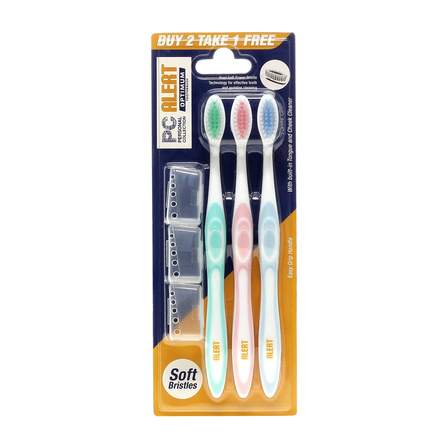 Alert Optimum Toothbrush Value Pack