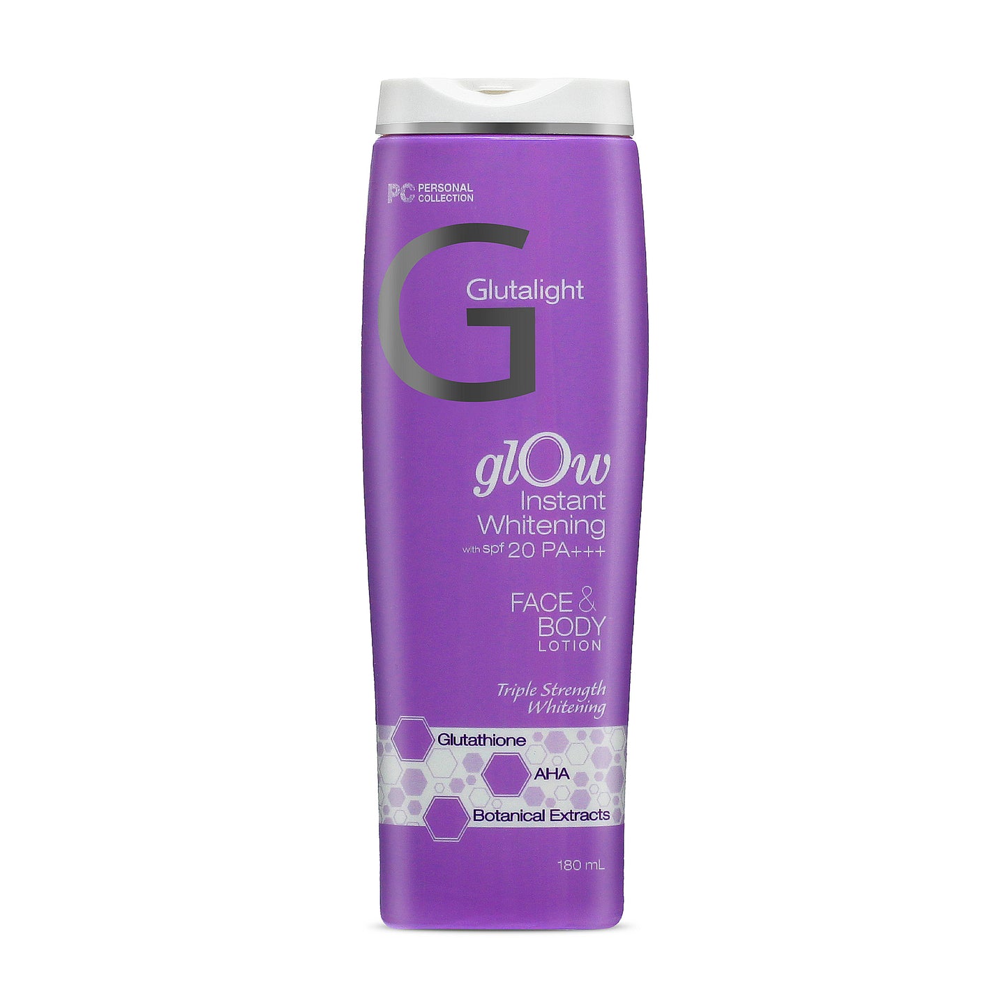 Glutalight Glow Instant Whitening Face & Body Lotion 180 mL