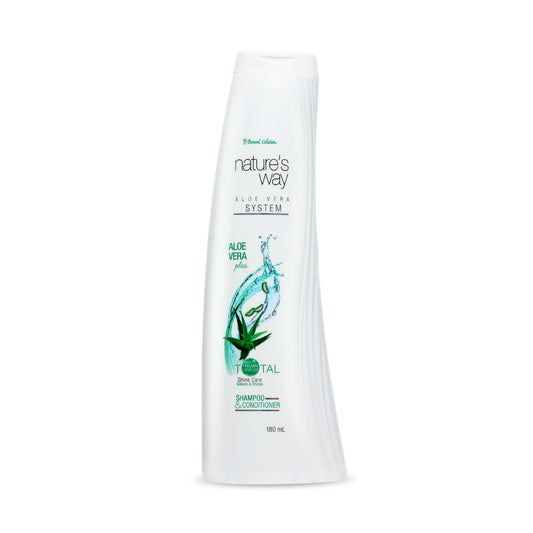Nature's Way Total Shine Care Shampoo and Conditioner 180 mL