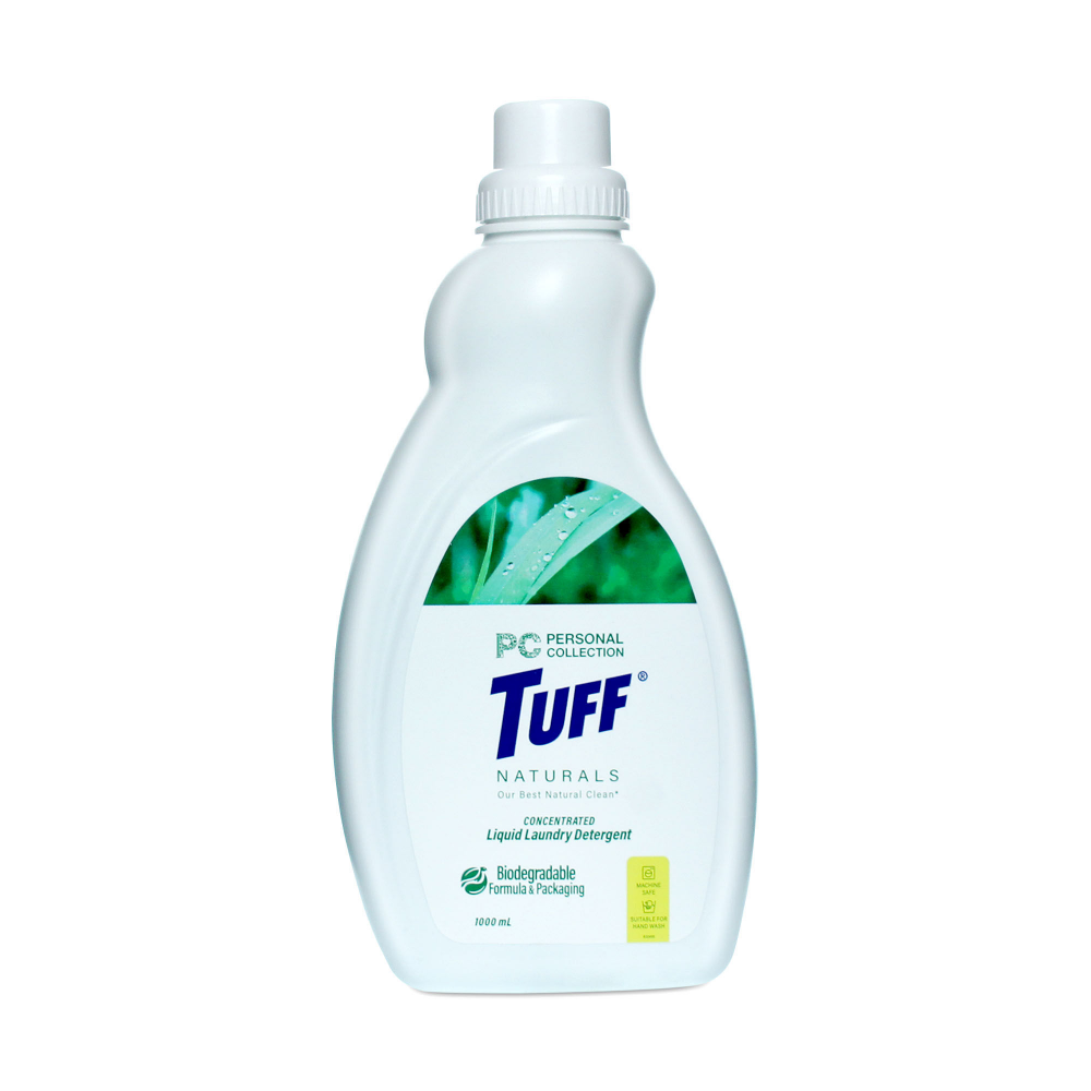 Tuff Naturals Liquid Laundry Detergent 1000 mL + sof & mmmmm Naturals Concentrated Fabric Conditioner