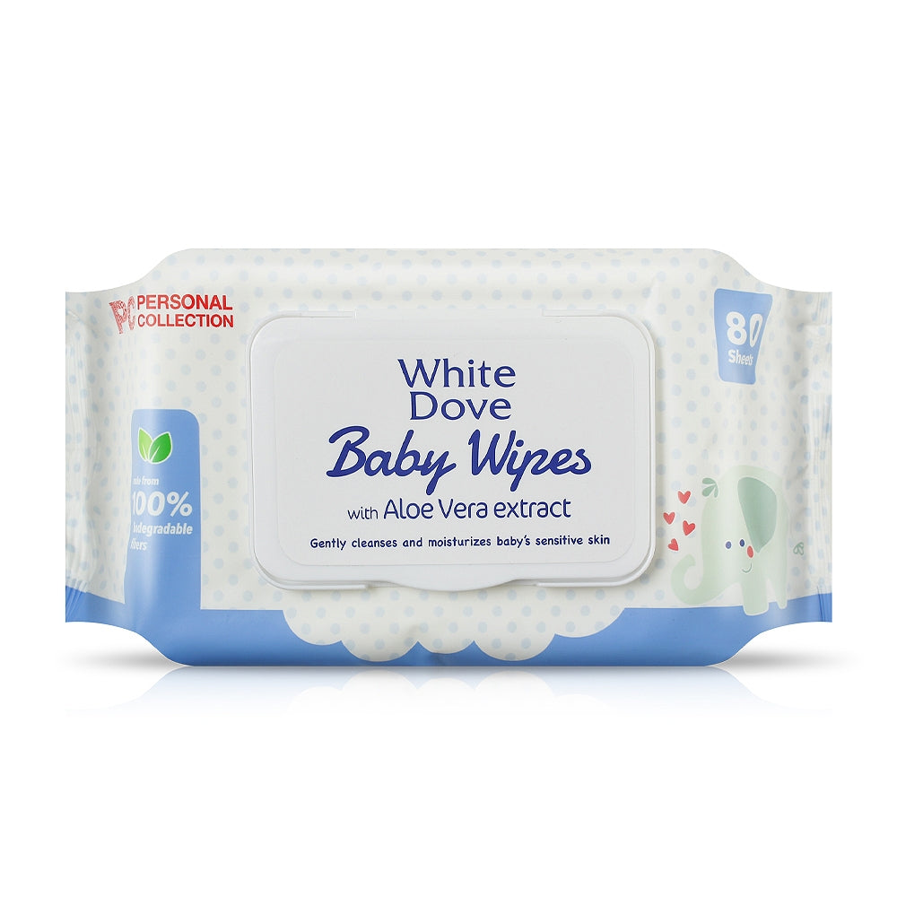 White Dove Baby Wipes 80's Personal Collection