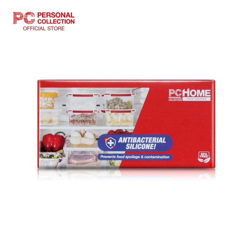 PCHome Food Keepers PP 3pc set RED Personal Collection