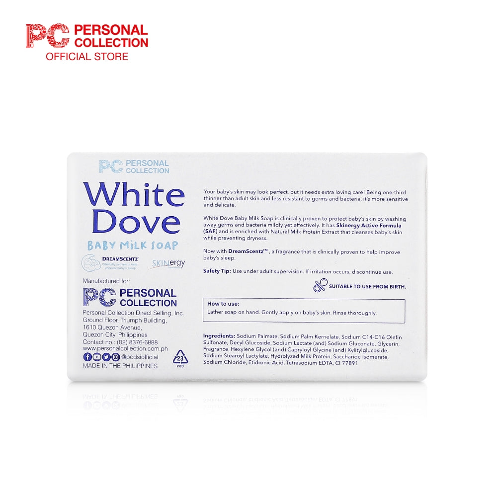 White Dove Milk Soap 100g Dreamscentz